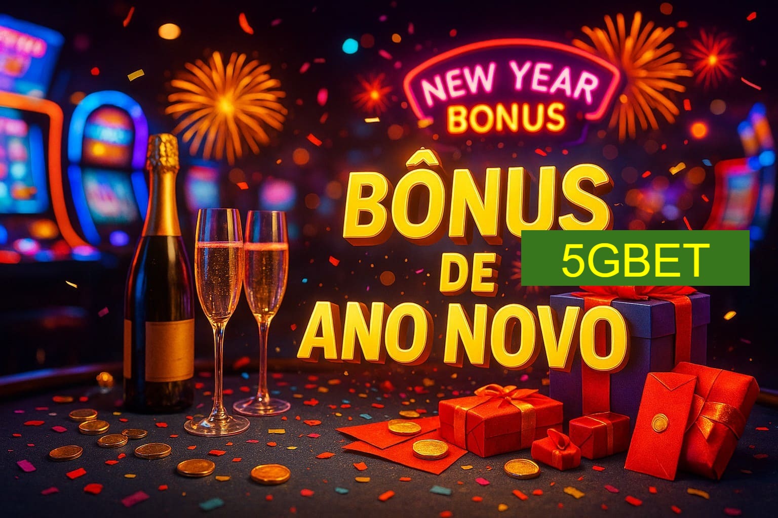 Promoções de Ano Novo no 5GBET